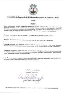 Assembleia de Freguesia de União das Freguesias de Souselas e Botão