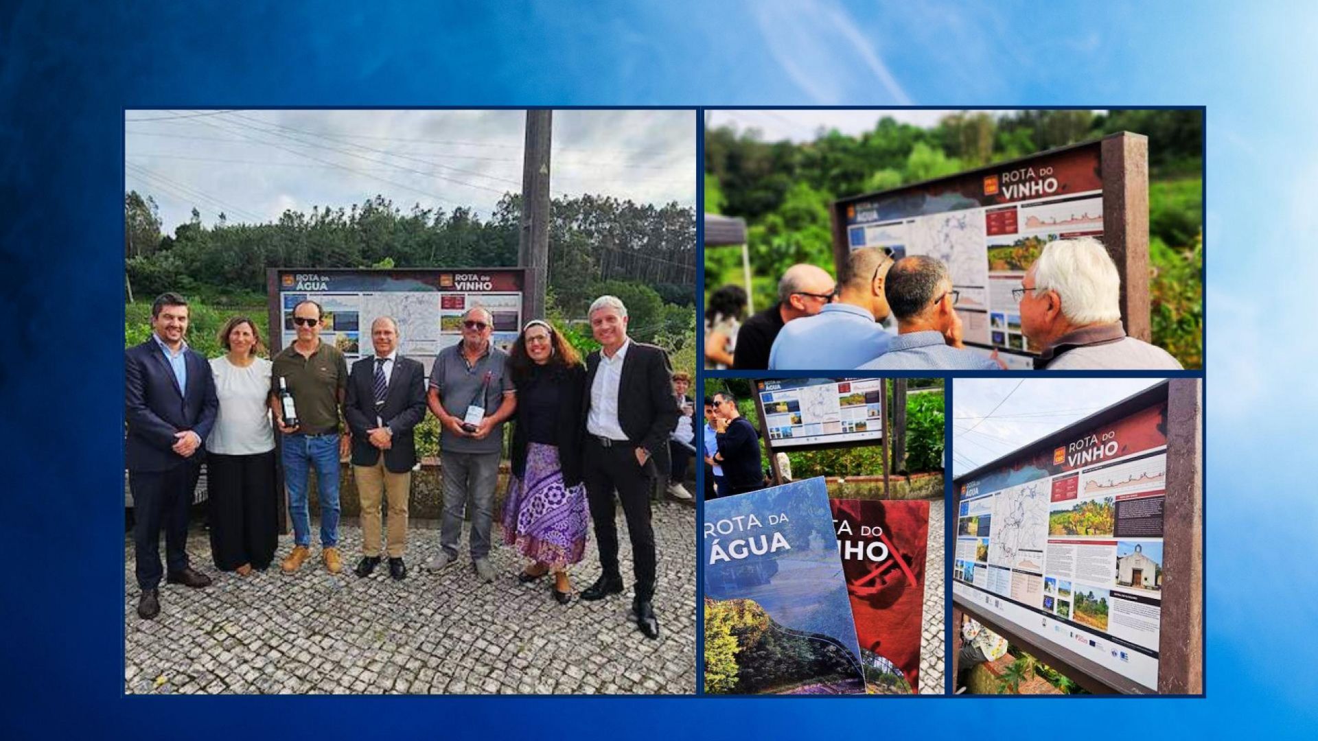 Inaugura&ccedil;&atilde;o das Rota da &Aacute;gua e do Vinho